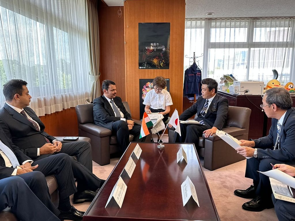 Devendra Fadnavis Japan Tour