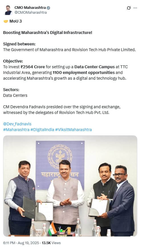 Boosting Maharashtra’s Digital Infrastructure!