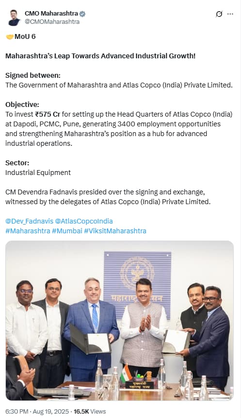 Maharashtra’s Leap Towards Advanced Industrial Growth!