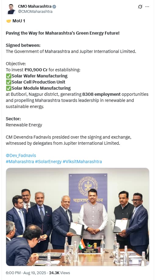 Paving the Way for Maharashtra’s Green Energy Future!