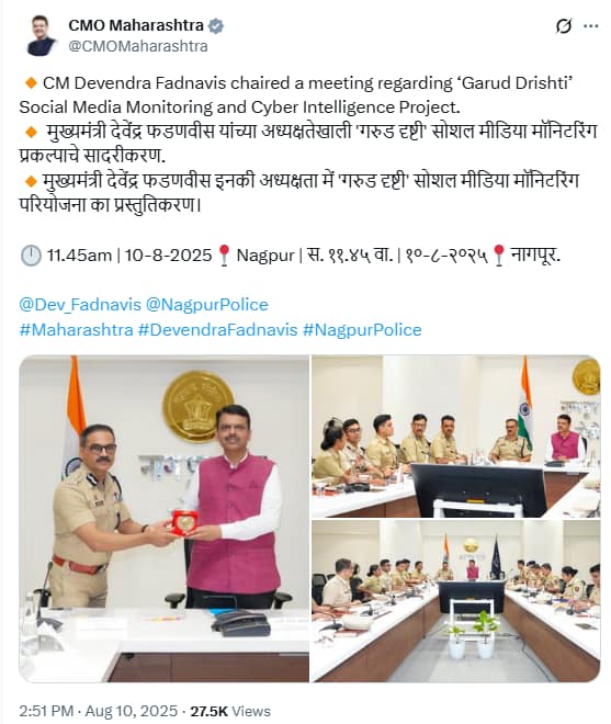 garud drishti social media monitoring